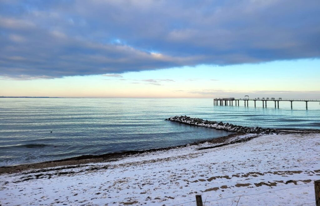 Leben im Jetzt - MenschSEIN - Bild von Sylt im Winter